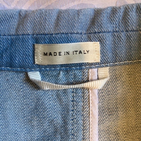 MARC JACOBS VINTAGE WOMEN BLUE JACKET SIZE 52/L usa 100% Cotton - Picture 2 of 14